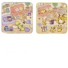 ポケモンセンター　十ポケ十色　ハンドタオル ピカチュウ メタモン　2枚セット
