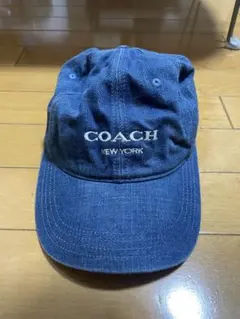 新品☆未使用☆コーチ☆デニム生地☆レディースキャップМ/L - メルカリ