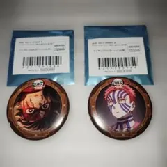 鬼滅の刃 コラボレーションカフェ ランダム57mm 缶バッジ 童磨 胡蝶