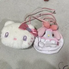 USJ キティーポシェット　マイメロバッグおまけ
