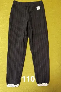 レース スパッツ 110 ブラック