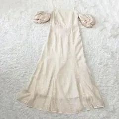 ミストレアス Open Shoulder Dot Mermaid Dress