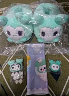 TWICE　ミブリー　スリッパ　ウォレット　マスコット　GiGO ミナ セット