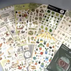 シールまとめ売り　マインドウェイブ　カミオジャパン　あんどかふぇ　抹茶