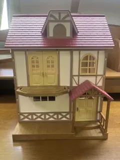 シルバニア　きらめくふん水の大きなお家　セット