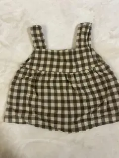 organiczoo Olive Gingham Dolce 1-2y ベビー