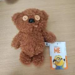 ユニバ ミニオン ティム ぬいぐるみキーホルダー 茶色