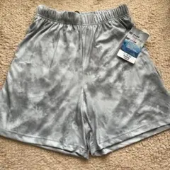 吸水速乾 UV対策 ストレッチ ハーフパンツ L サックス