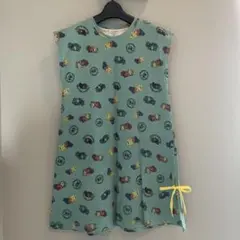 【150cm】フルーツ柄ワンピース FRUITS OF THE LOOMグリーンのサムネイル