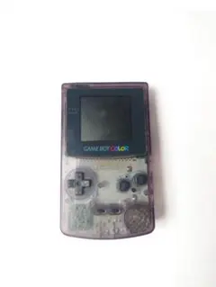 ジ*イ様 ゲームボーイカラー クリア 本体【ジャンク品】