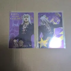 ジョジョの奇妙な冒険 レオーネ・アバッキオ ウエハースカード ブチャラティ