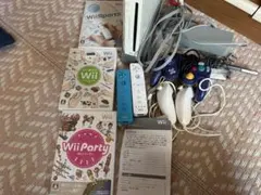 Wii本体 + ゲームソフト3本 + コントローラー