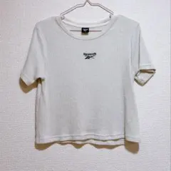 【Reebok】リブTシャツ M