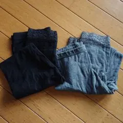 ユニクロ レギンス パンツ ２枚組