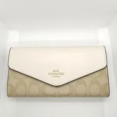 コーチ COACH アウトレット レディース かぶせ長財布 CU161 - メルカリ