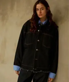 【美品・バラ売り❌】soerte カットオフフリンジデニムセットアップ