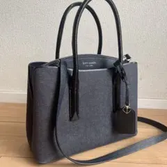 ✨️未使用級✨️ ケイトスペード ショルダーバッグ 2way ハンドバッグ ネイビー
