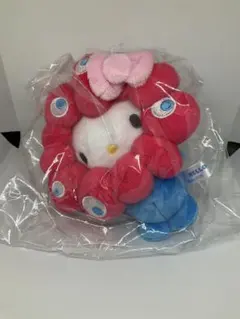 ミャクミャク×サンリオ ぬいぐるみ BCカラー／キティ（万博限定）