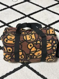 A BATHING APE フリース ショルダーバッグ ミニボストンバッグy2k