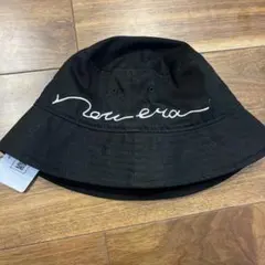 NEW ERA キッズ バケットハット ブラックのサムネイル