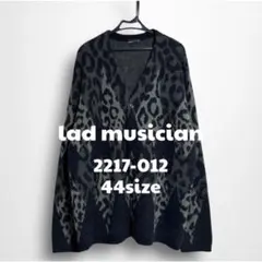 lad musician レオパード アーガイル カーディガン ニット モヘアのサムネイル