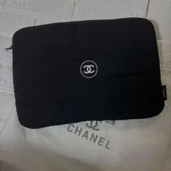 シャネル CHANELノートPC パソコンケース ブラックノベルティ非売品