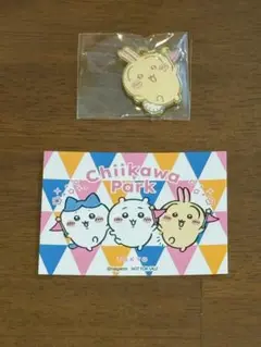 ちいかわパーク　メタルチャーム　うさぎ　入場者特典ステッカー