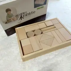 河合楽器の木のおもちゃ 積み木 22ピース 1.5才から