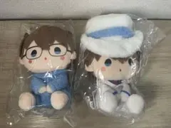 ぽわぽわ　お座りぬいぐるみ　江戸川コナン　怪盗キッド