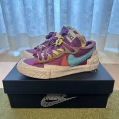 NIKE BLAZER LOW SACAI KAWS スニーカー 23cm