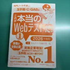 これが本当のWebテストだ! 1 玉手箱・C-GAB編 2028年度版