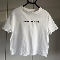 TOMMY JEANS ホワイト Tシャツ レディース　XS 半袖