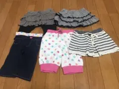 ミキハウス パンツ レギンス スカート スカッツ 80 まとめ売り