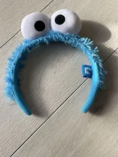 USJ クッキーモンスター カチューシャ セサミストリート 青