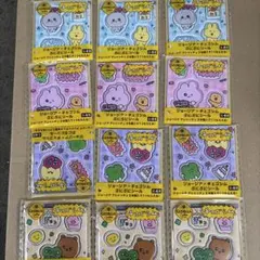 セブンイレブン ジョージア×チェゴシム ぷにぷにシール 全4種×3☆12枚セットのサムネイル