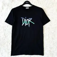 ディオール×ステューシー コラボ 刺繍ロゴ 即完売 半袖カットソー Tシャツのサムネイル