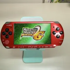 PSP 3000 レッド・ブラック　すぐに遊べるセット　モンスターハンター