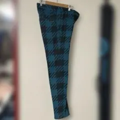 ジャックバニー　ストレッチ　チェック柄　サイズ3 ゴルフ　スリムパンツ