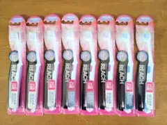 8本セット【リーチ ホワイトニングEXコンパクトふつう 歯ブラシ】2X美白黄ばみのサムネイル
