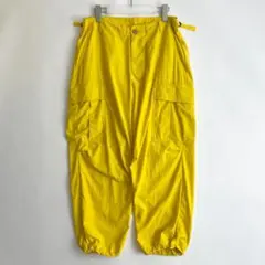 DESCENTE (ie) 大きめ ルーズ ワイドパンツ ボタンフライ ナイロンのサムネイル