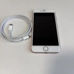 iPhone 7 ローズゴールド 本体 純正充電ケーブル付き