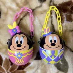 ディズニー　イースター　グミキャンディーケース　スナックケース　ミッキー　ミニー