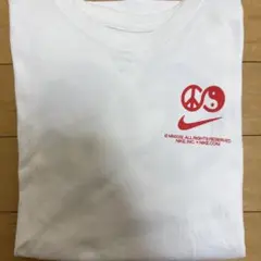ナイキ Tシャツ 平和 陰陽 ホワイト