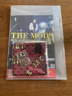 THE MODS 40周年記念バンダナとバッジセット