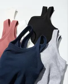 UNIQLO エアリズムコットンブラタンクトップ