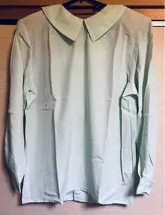 シャツ ブラウス　スプリンググリーン