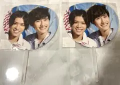 サマパラミニうちわ 2枚セット