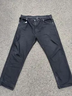 Wrangler black バギーデニム