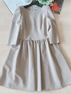新品同様！FOXEY 長袖ワンピース40［M) お受験、入学、卒業式　Rene