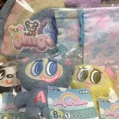 くじ　エンジェルブルー　バッグ　チャーム　セット
